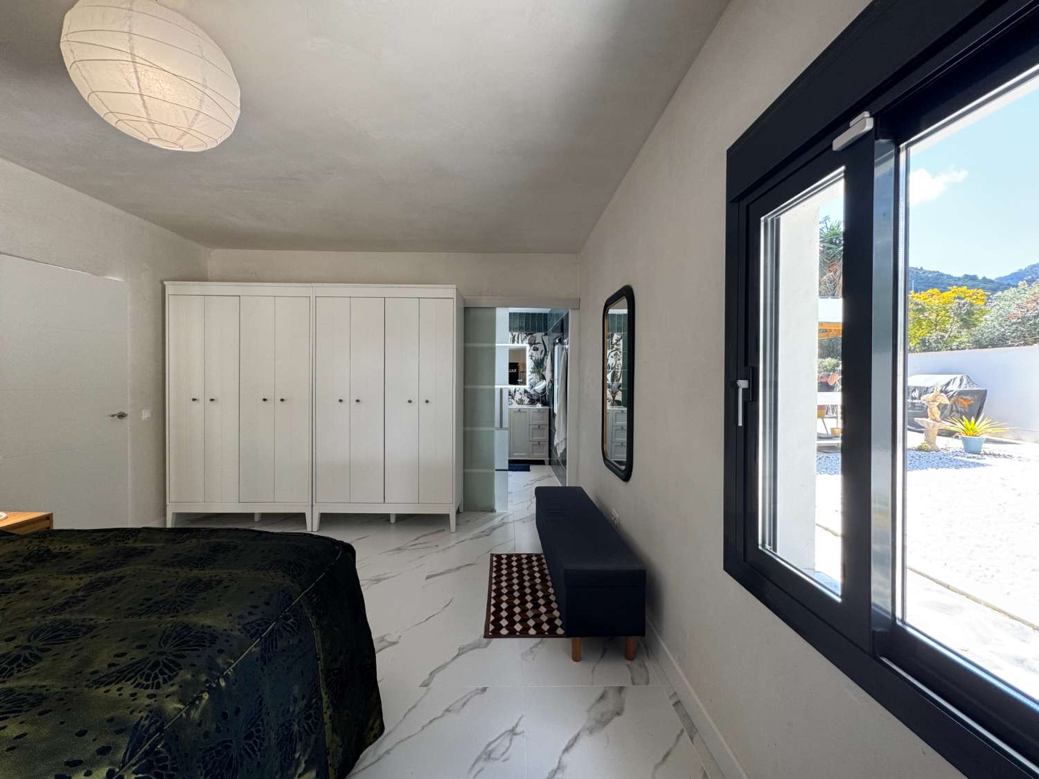 Newly renovated single-story villa with heated pool and excellent views