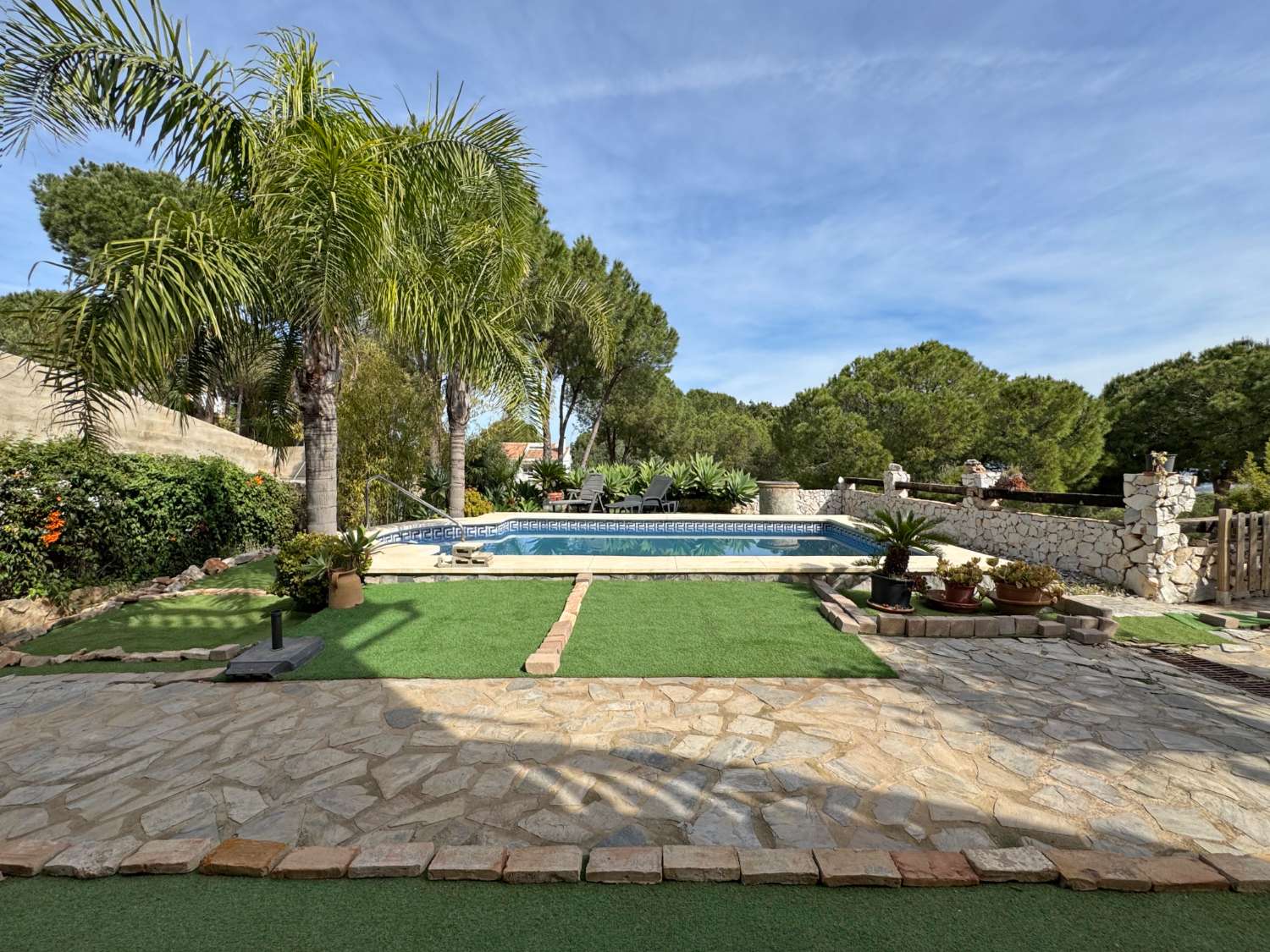 Villa con excelentes vistas en Pinos de Alhaurín.