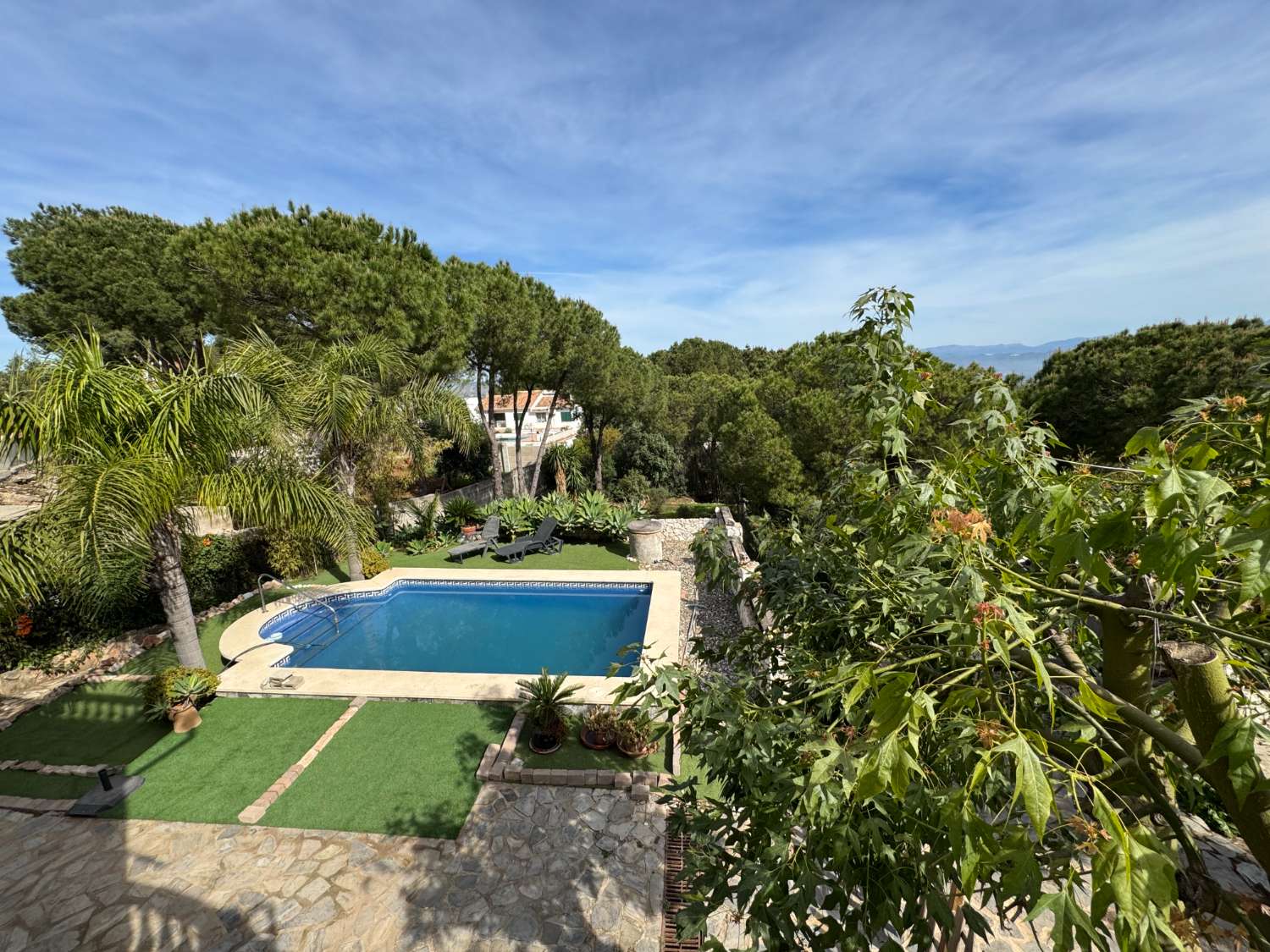 Villa con excelentes vistas en Pinos de Alhaurín.