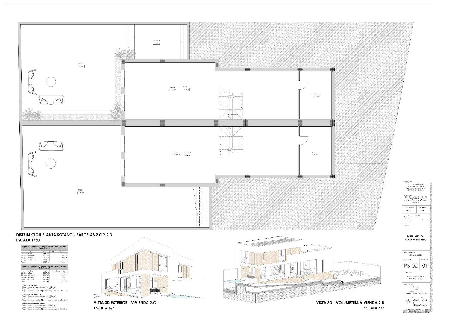 Chalet pareado con calidades premium, gran exterior, piscina privada en Retamar. Entrega antes de final de año.