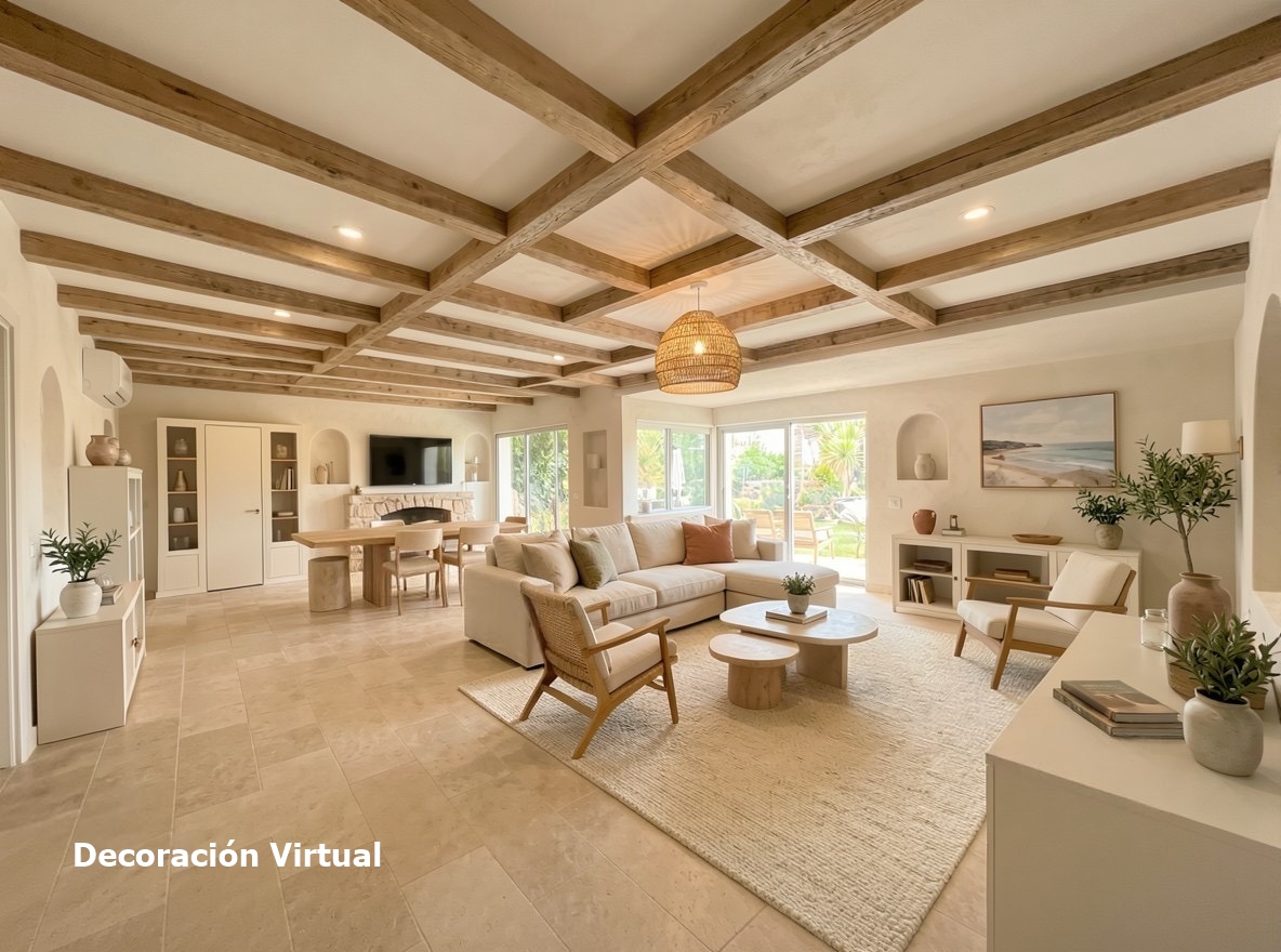 Villa enclavada en un gran jardín muy cuidado y con total privacidad y con casa de invitados.