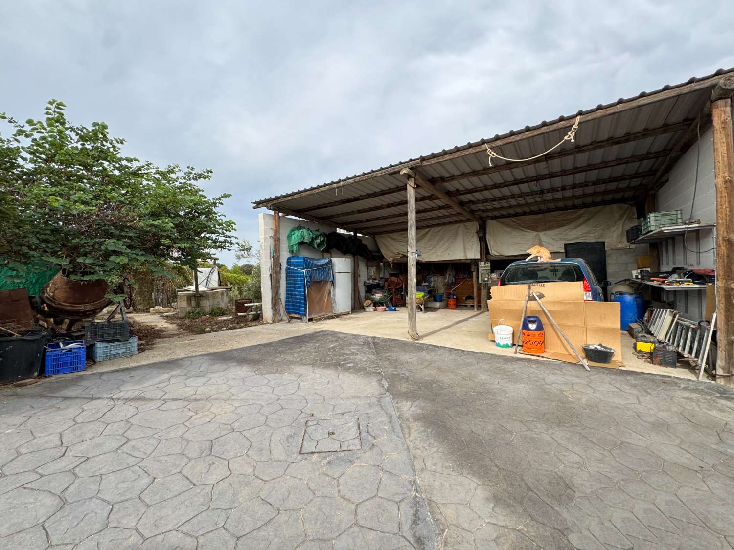 Casa de campo independiente escritura y con pozo propio legalizado