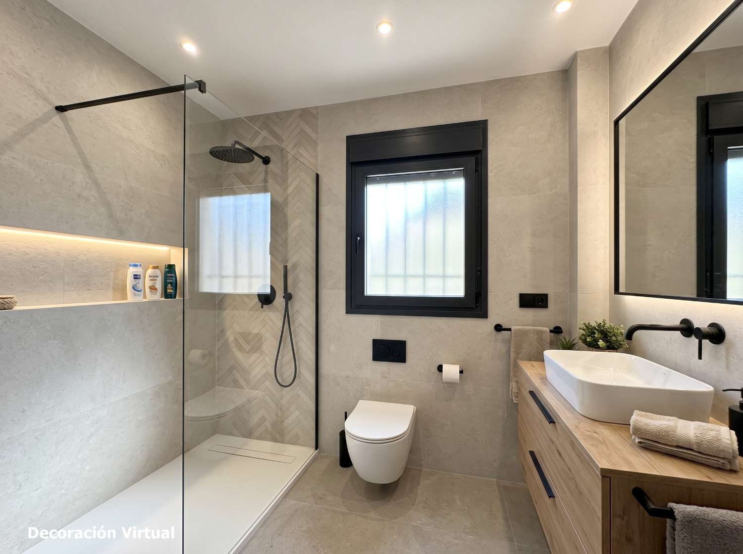 Villa en una sola planta con gran casa de invitados independiente
