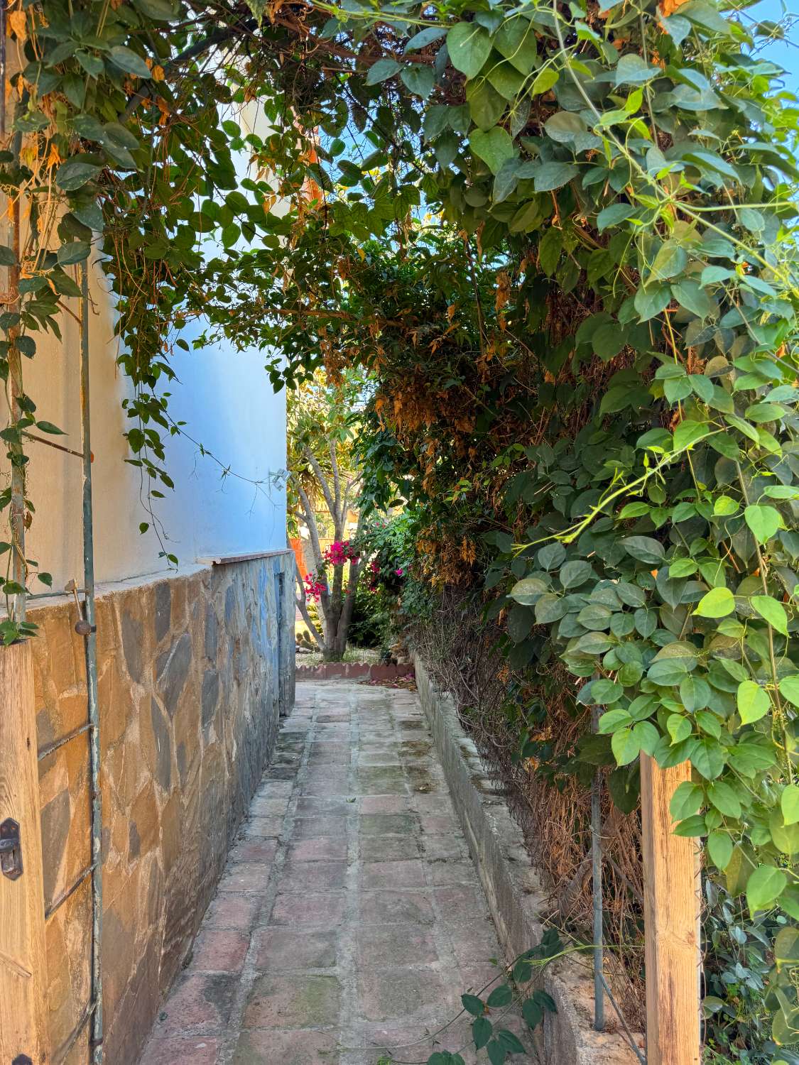 Villa en una sola planta con gran casa de invitados independiente